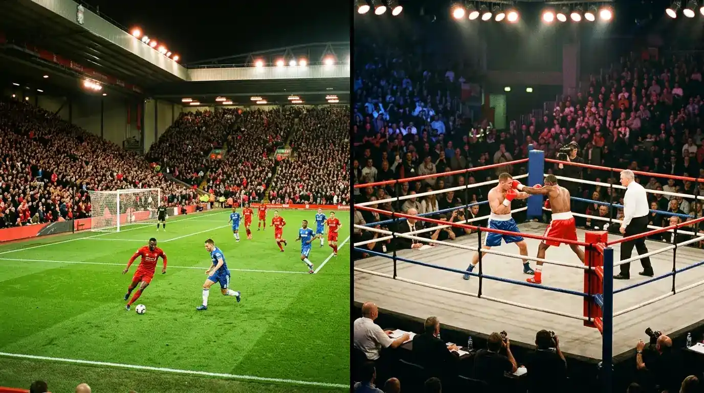 Confronto tra l'esito 1X2 del calcio e quello raro del pareggio nella boxe