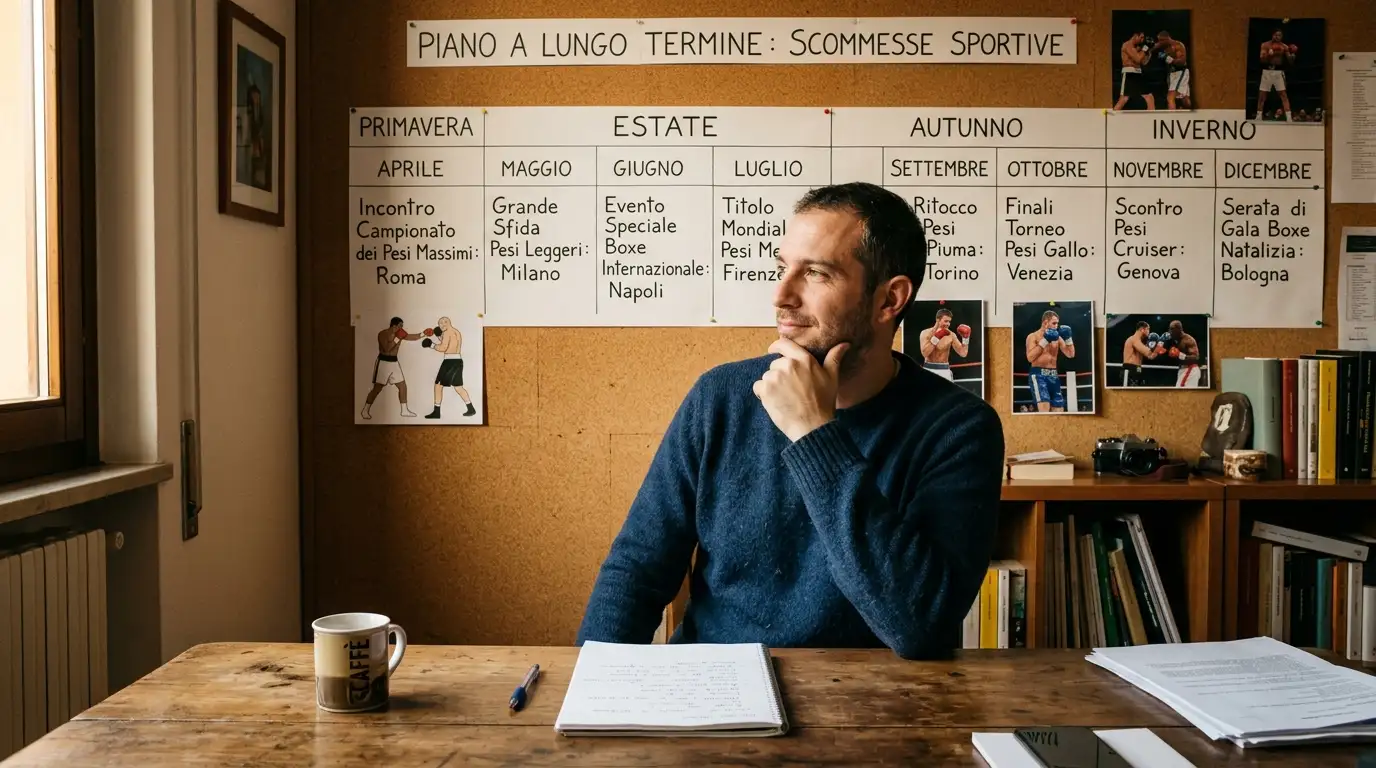 Scommettitore soddisfatto che ha bloccato in anticipo una quota antepost vantaggiosa